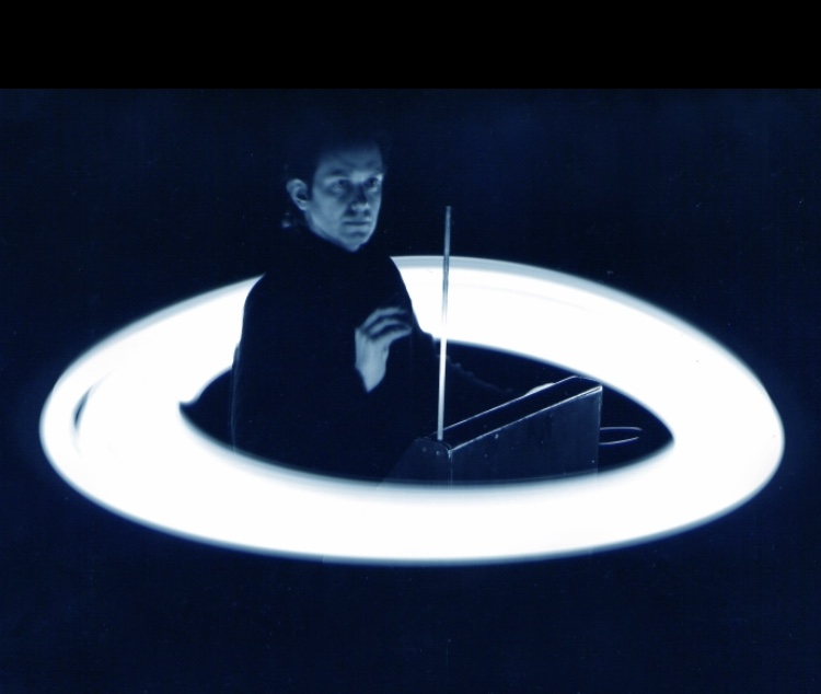 Ray Lee ‘Circles of Ether’ at Kinetica Museum, 2007